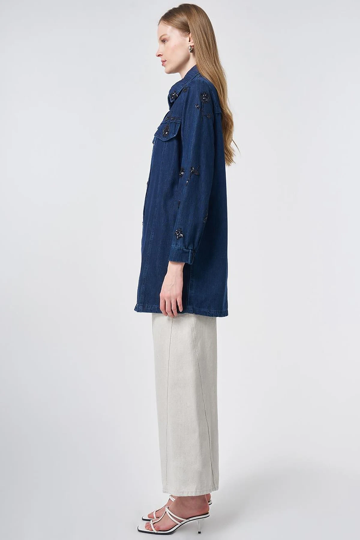Flap Pocket Denim Jacket – Indigo