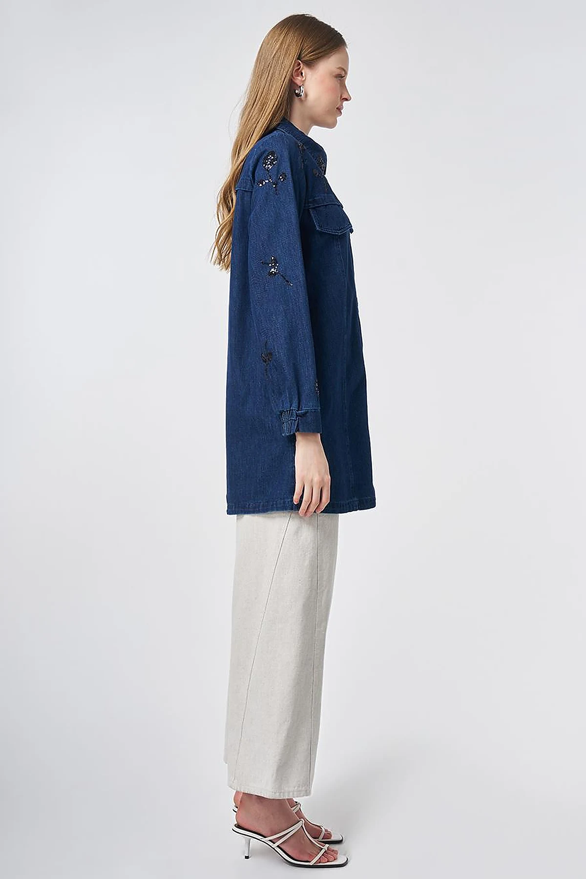 Flap Pocket Denim Jacket – Indigo