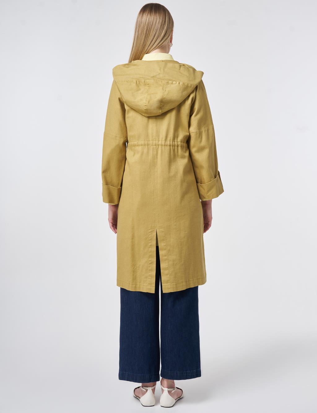 Bel Büzgülü Kap Yağ Yeşili 