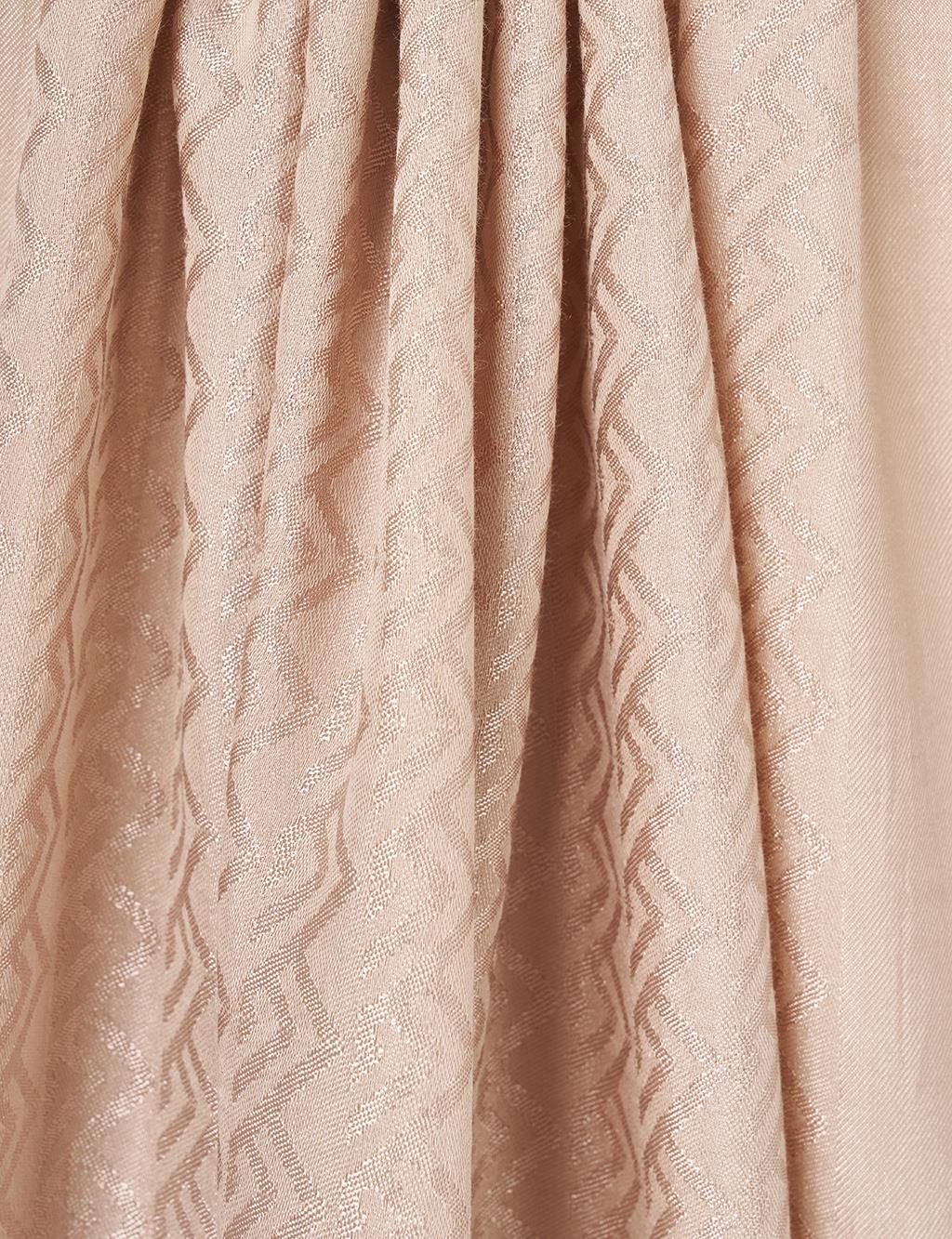 Patterned Lyocell Shawl Stone