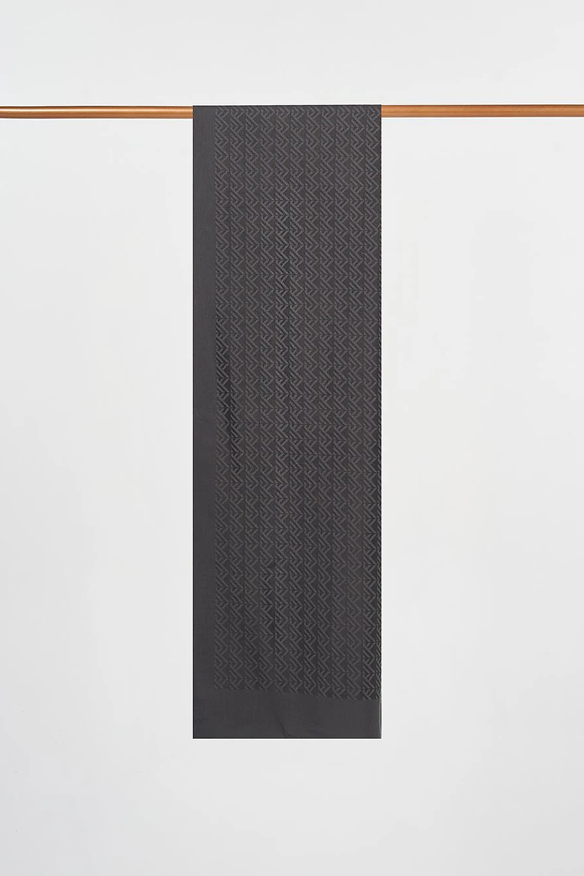 Patterned Lyocell Shawl Black