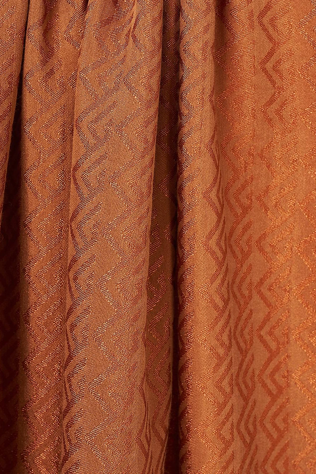 Patterned Lyocell Shawl Cinnamon