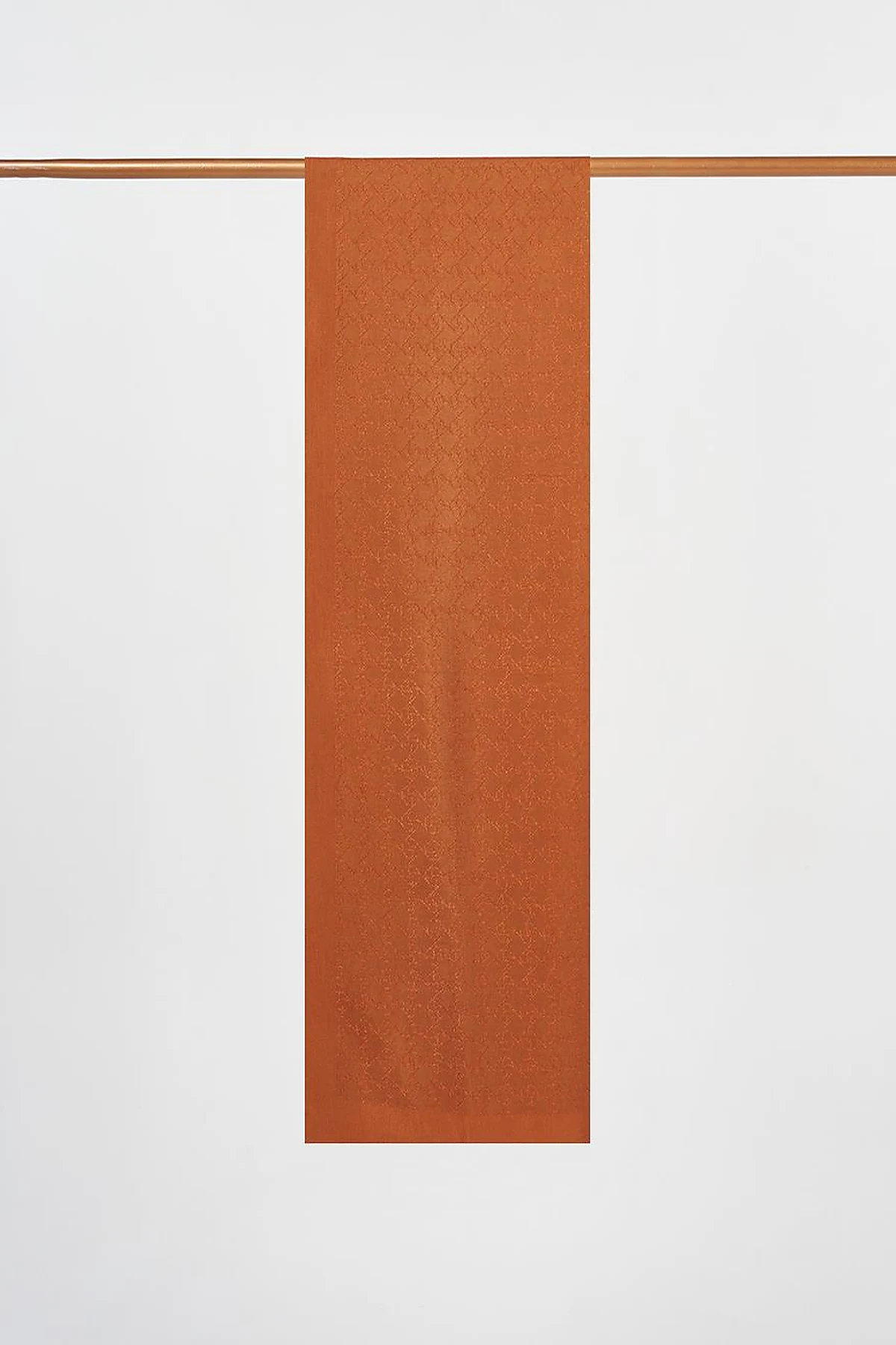 Logo-Detail Lyocell Shawl Cinnamon