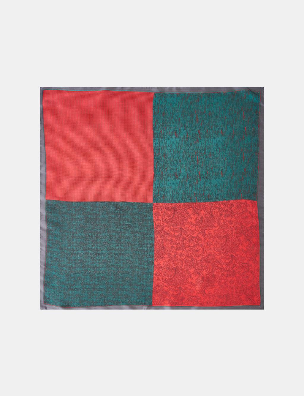 Red Checkered Scarf