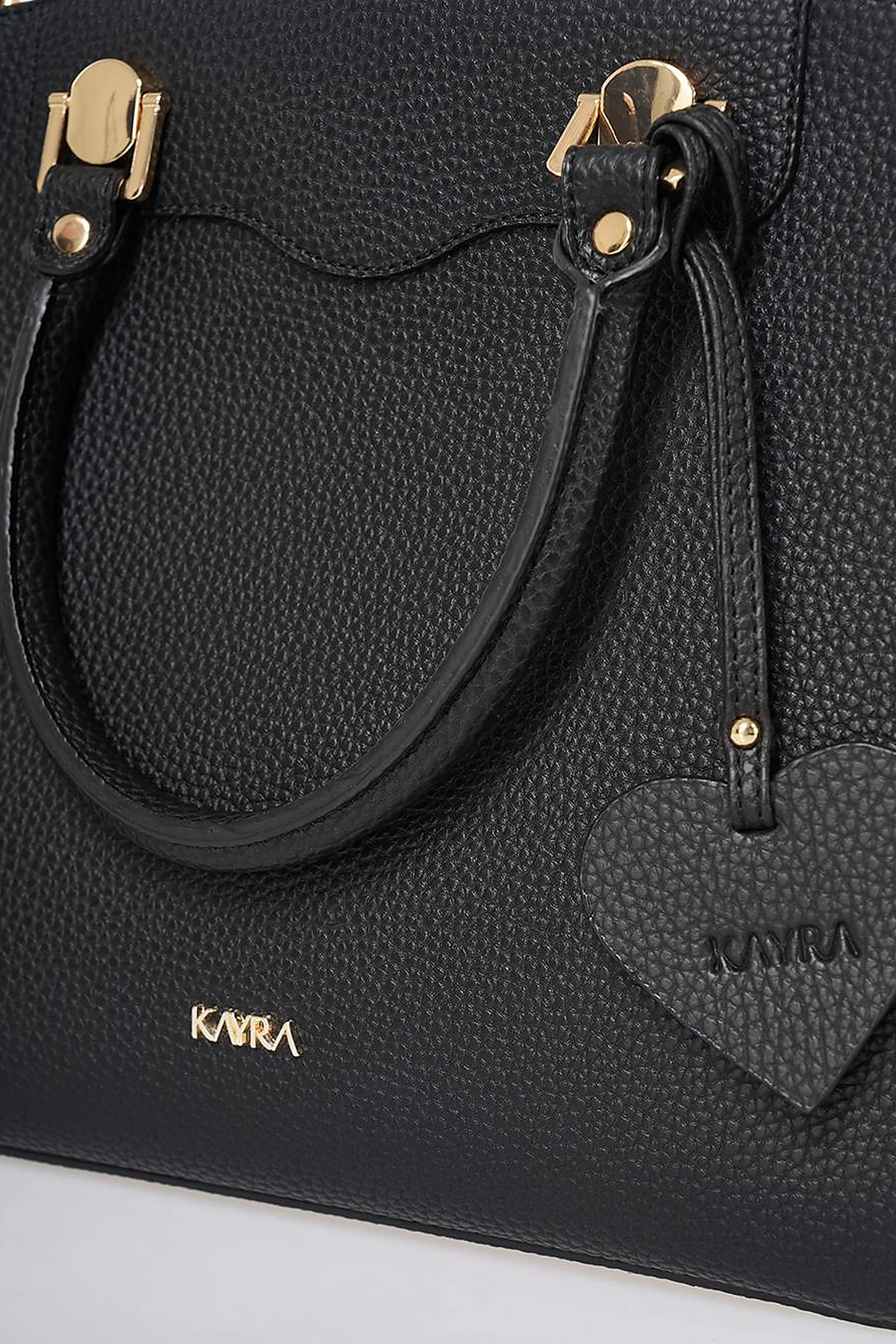 Accessory Detailed Tote Bag Black