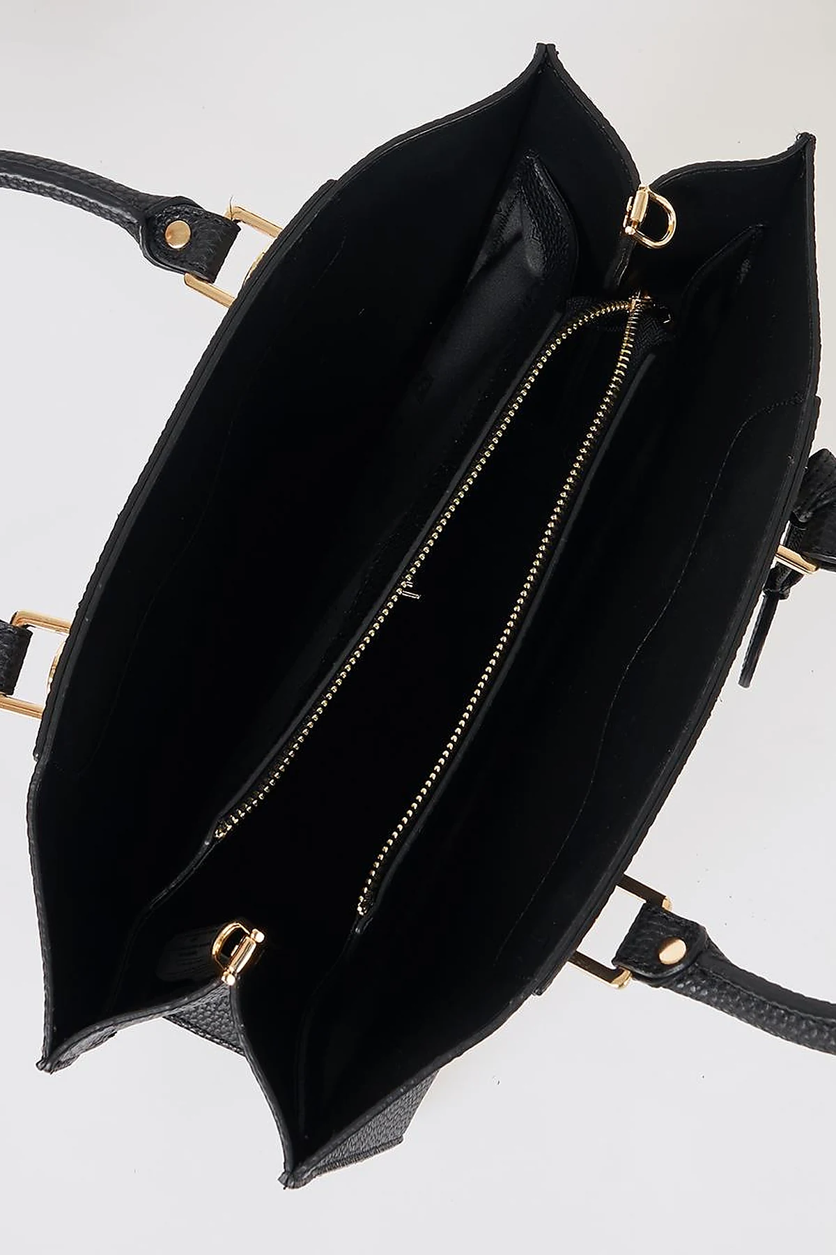 Accessory Detailed Tote Bag Black