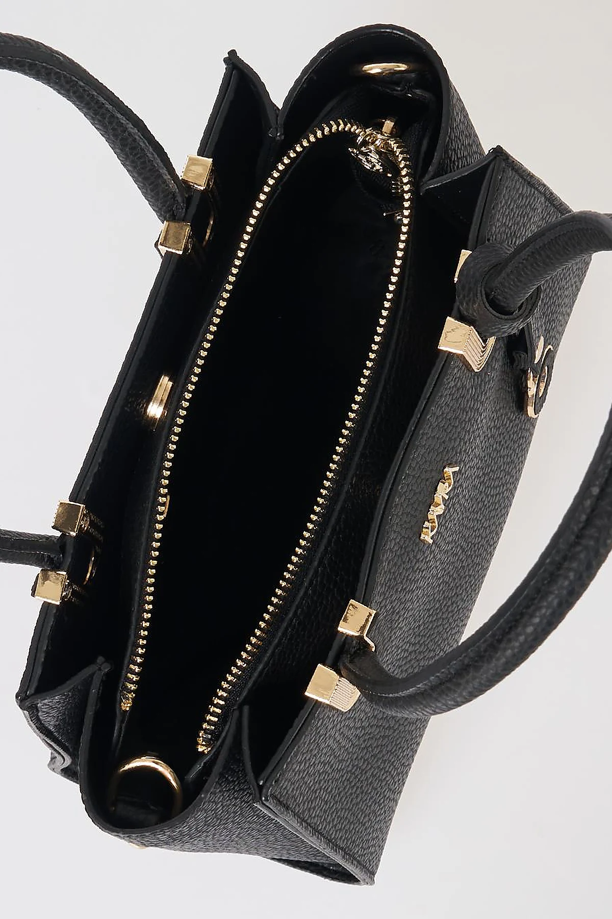 Buckle Detailed Tote Bag Black
