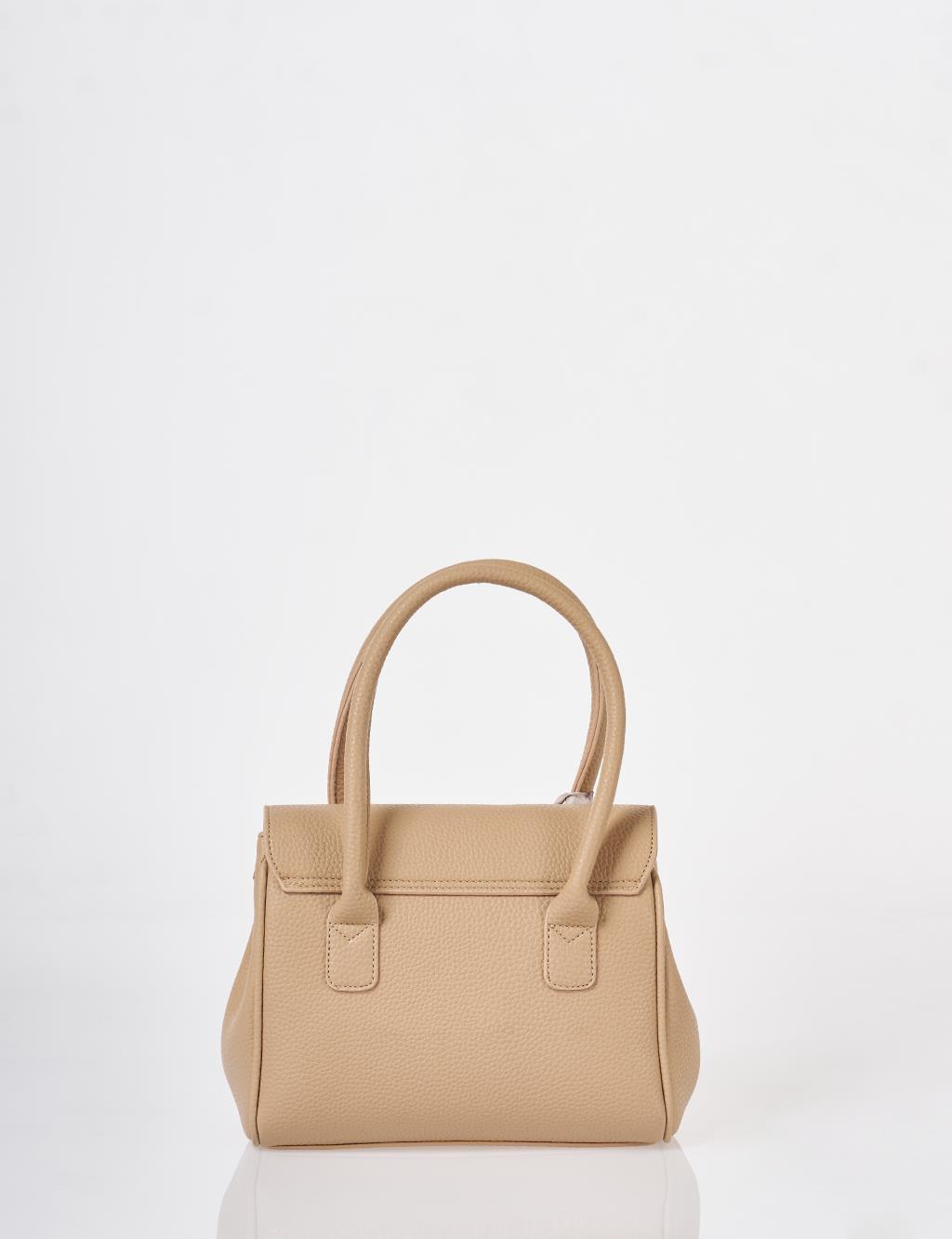 Scarf Detail Handbag Mink