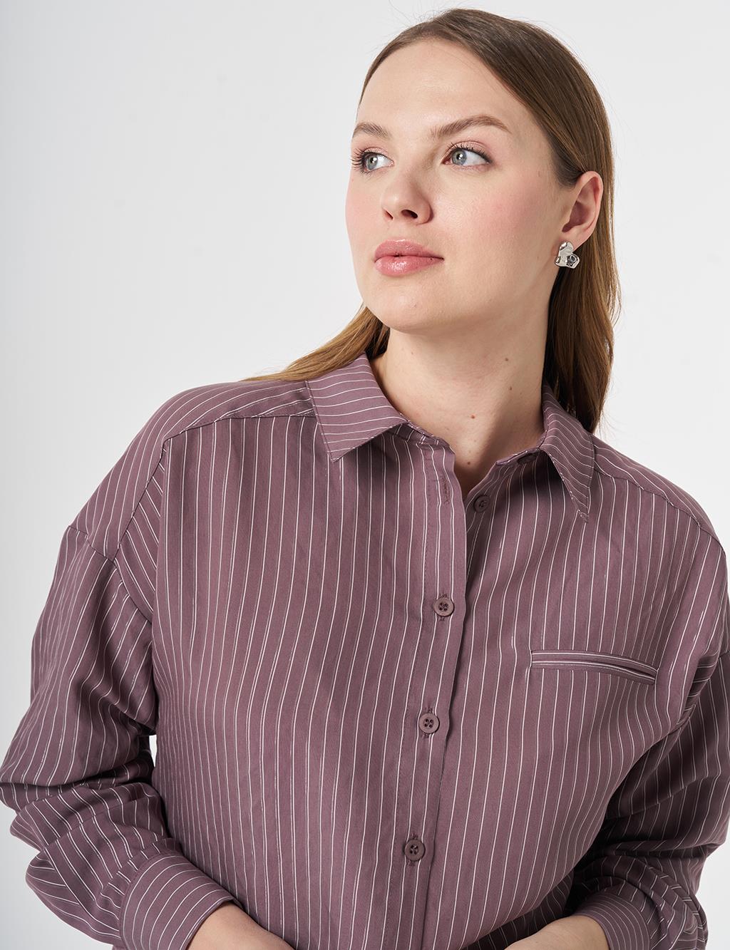 Welt Pocket Modal Tunic Cocoa Powder