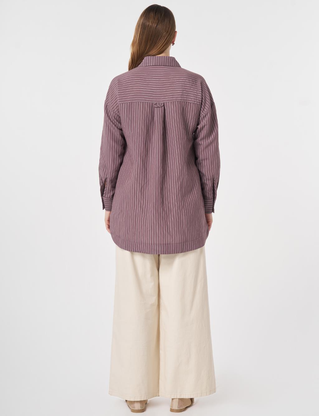 Welt Pocket Modal Tunic Cocoa Powder