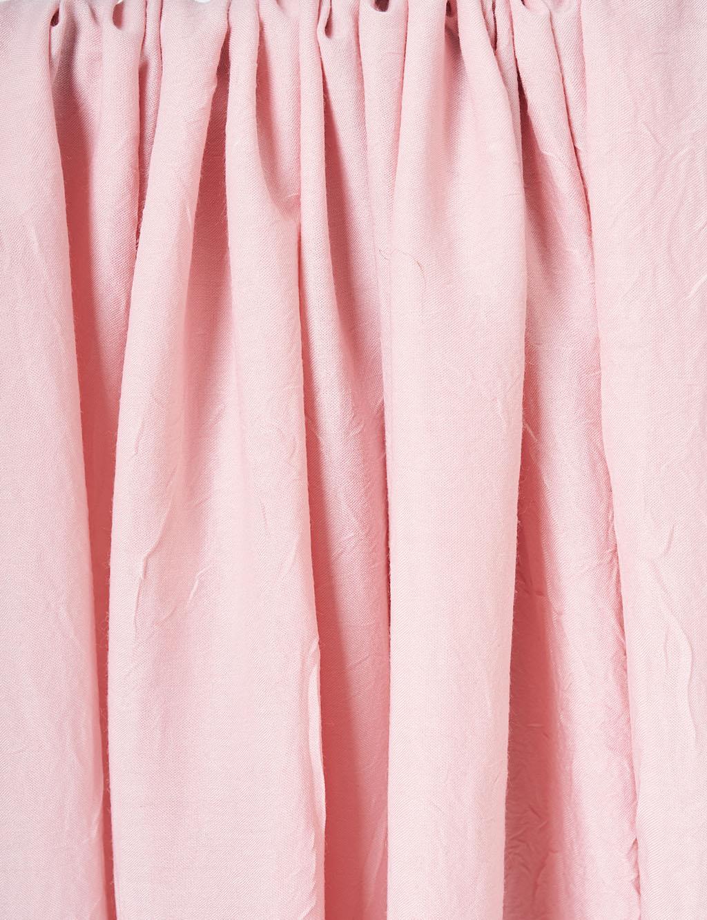 Crinkle Shawl Powder Pink