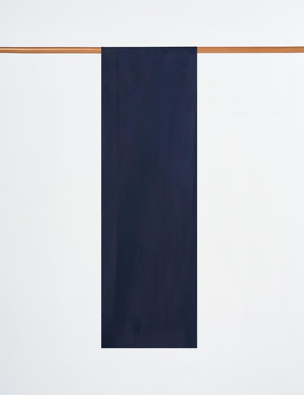 Viscose Blend Shawl Navy