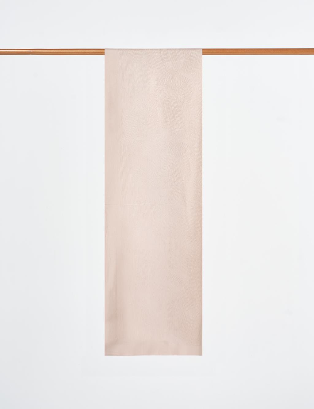 Brush Patterned Viscose Shawl Stone
