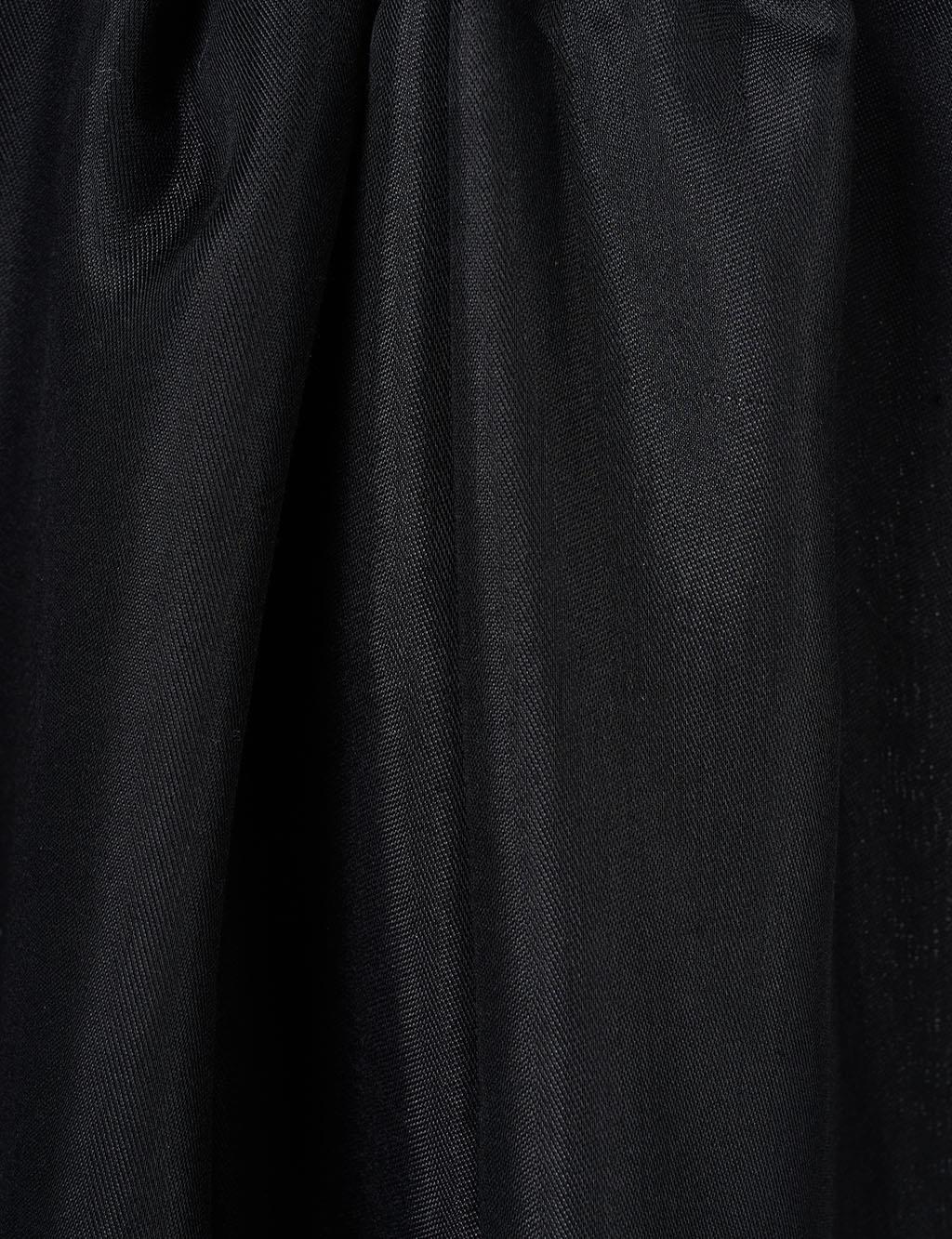 Viscose Blend Shawl Black