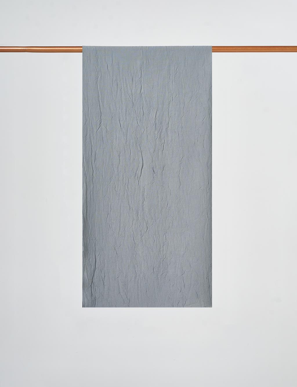 Crinkle Shawl Gray