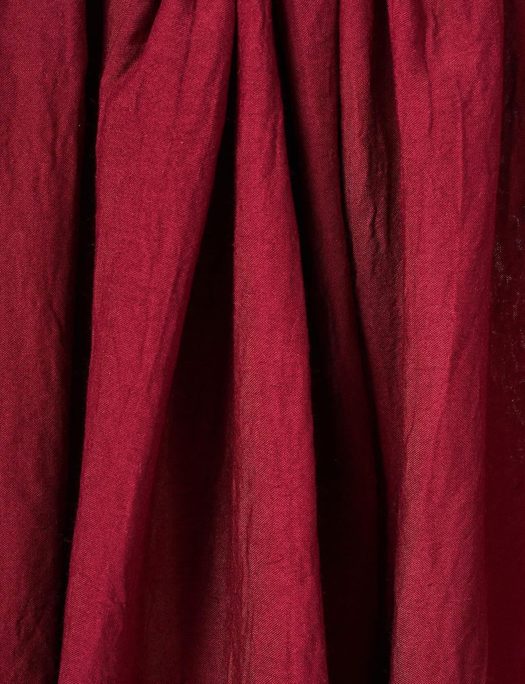 Textured Soft Shawl Burgundy