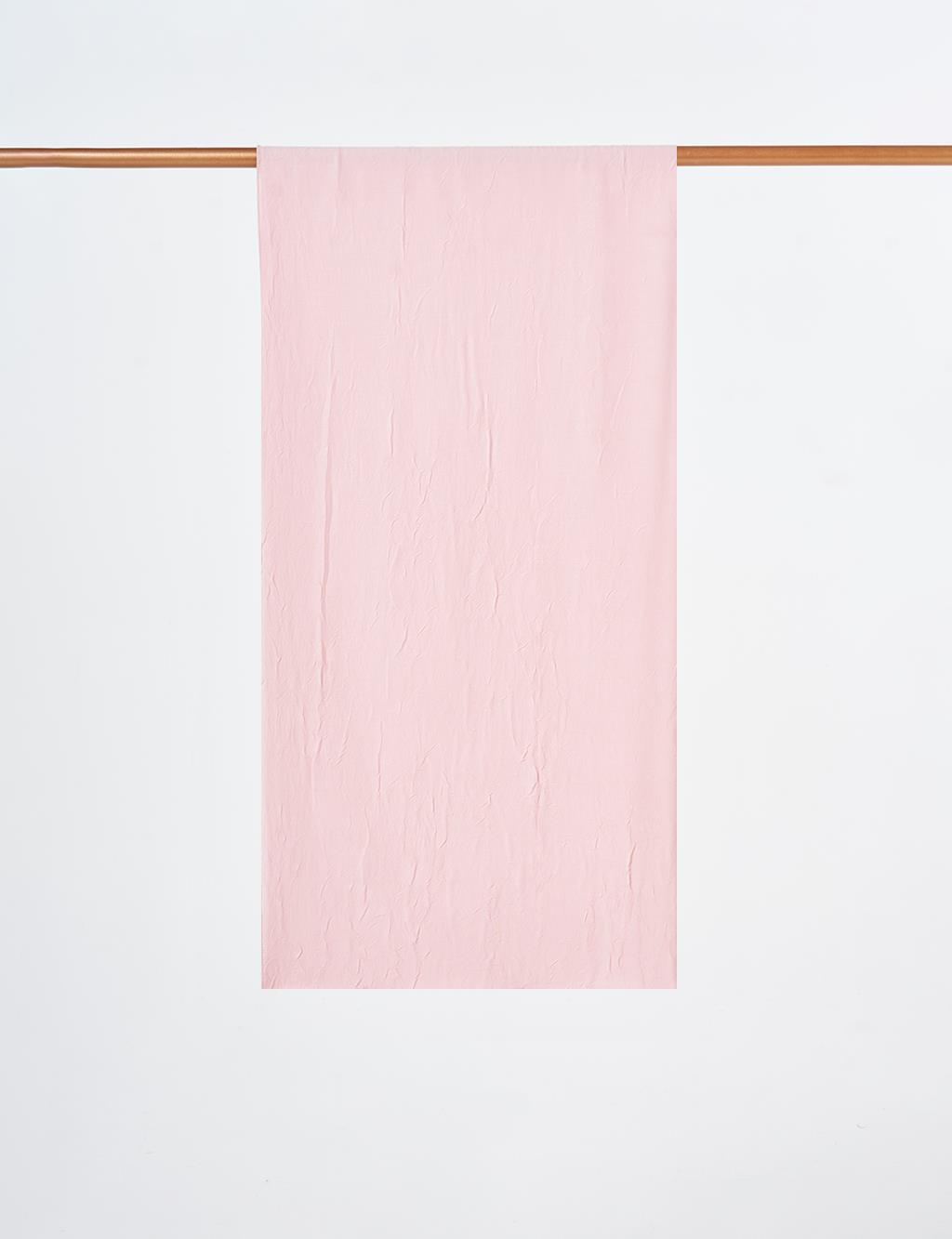 Crinkle Shawl Powder Pink