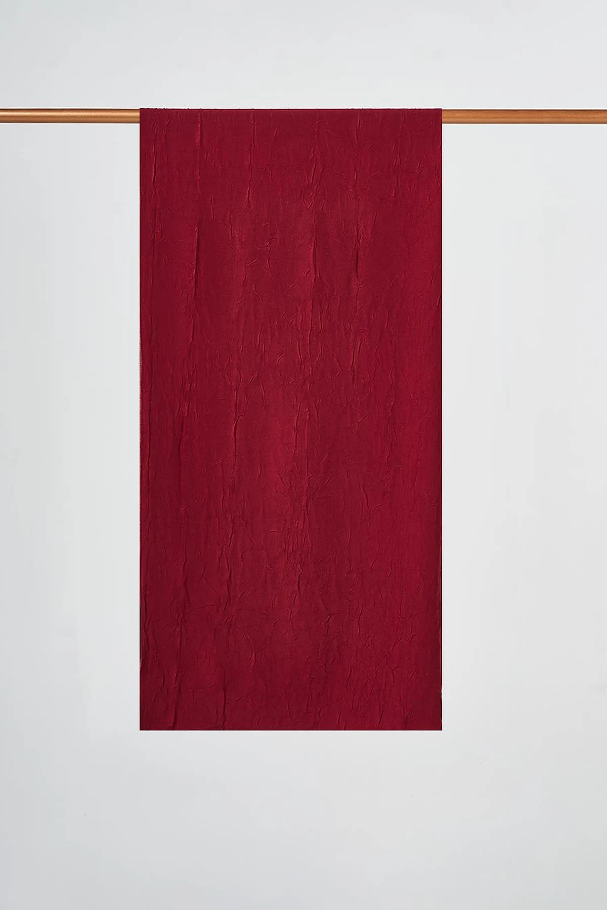 Crinkle Shawl Burgundy