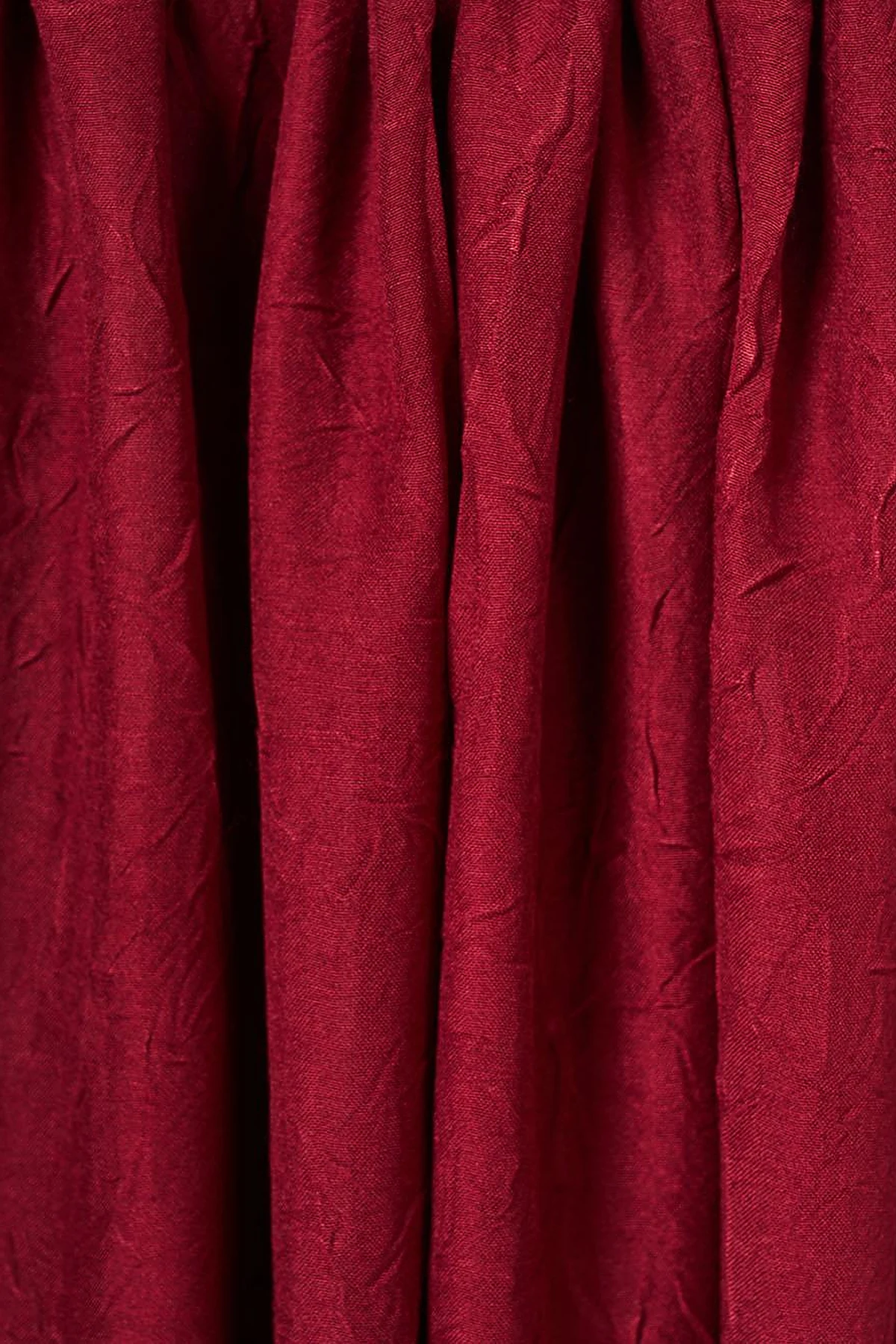 Crinkle Shawl Burgundy