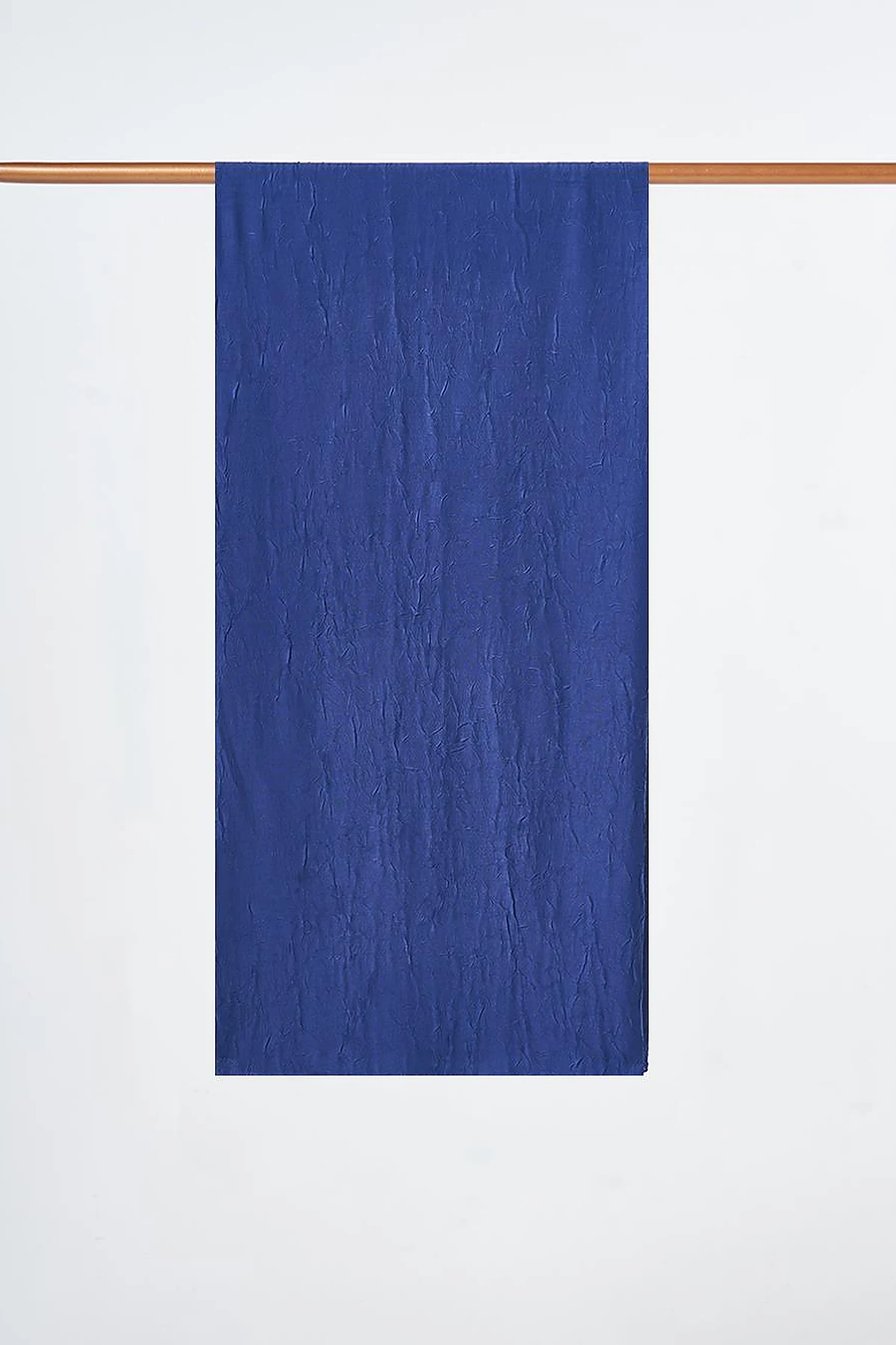 Crinkle Shawl Blue