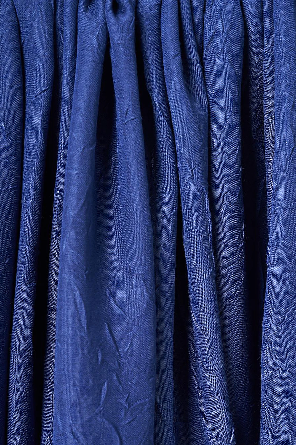 Crinkle Shawl Blue