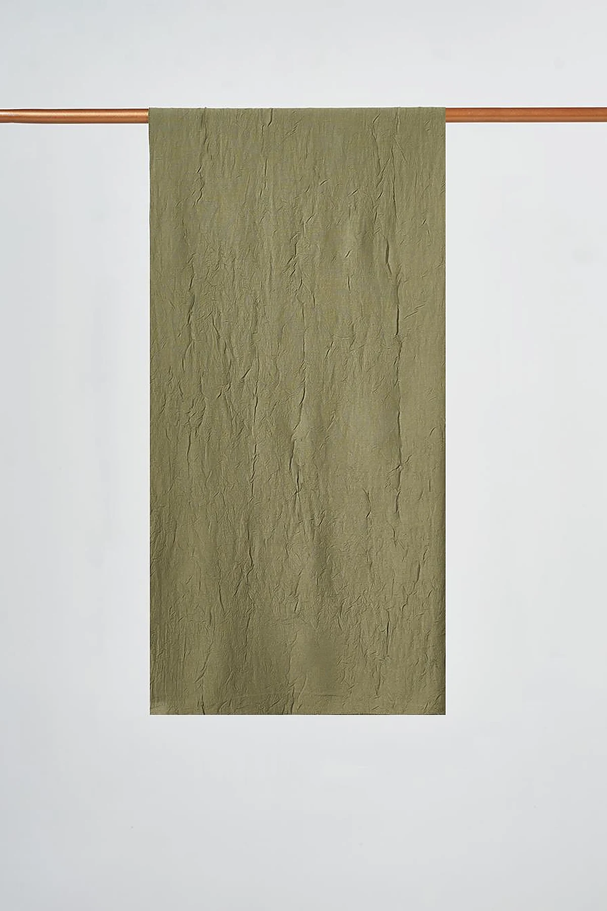 Crinkle Shawl Forest Green