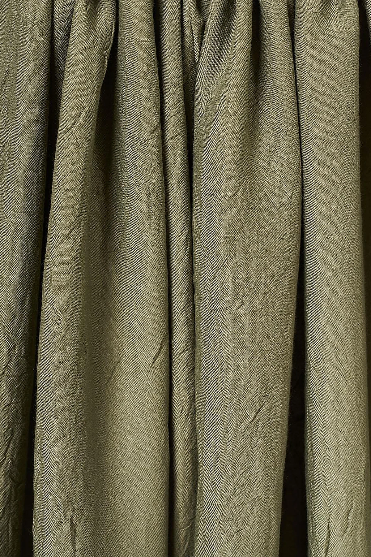 Crinkle Shawl Forest Green