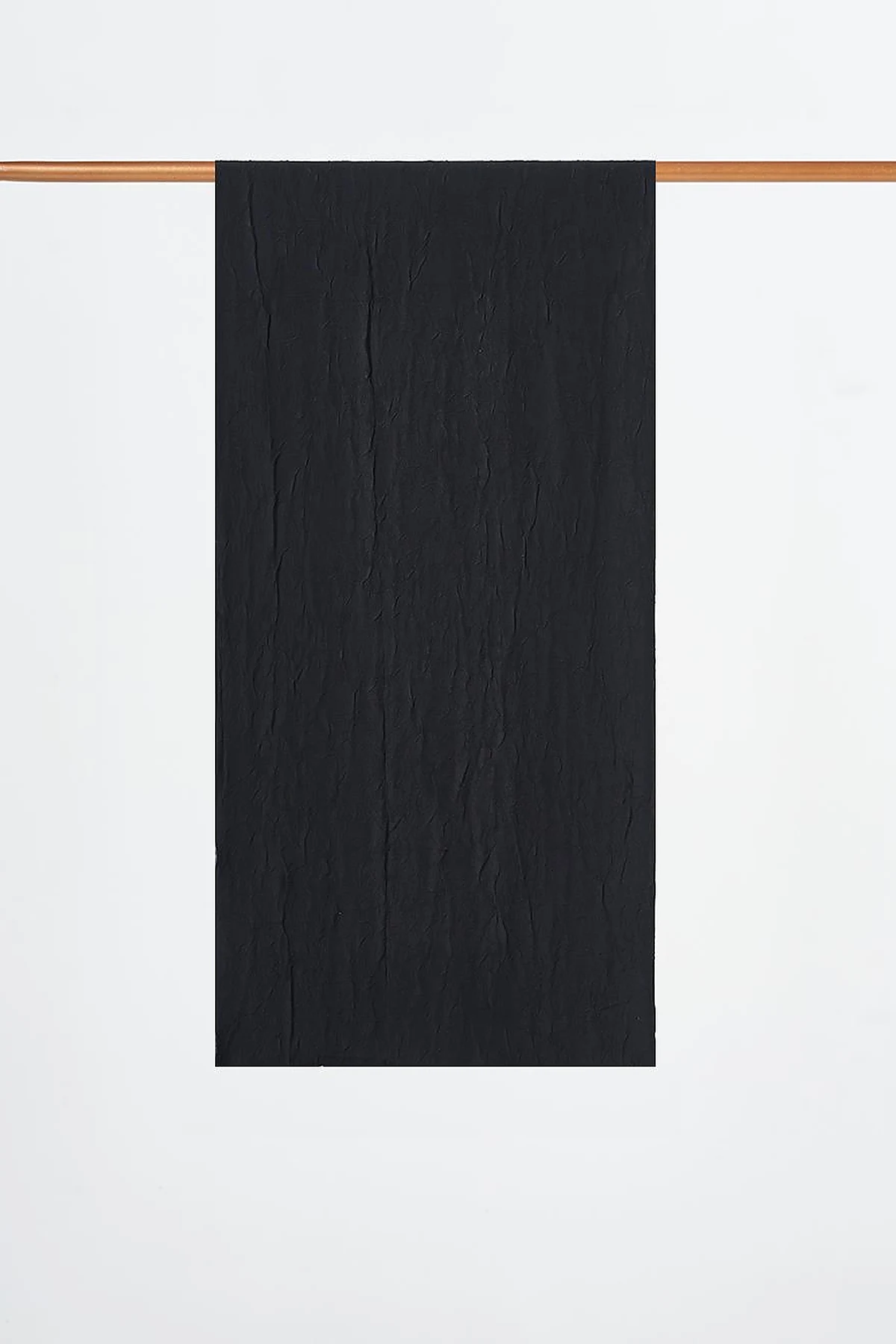 Crinkle Shawl Black