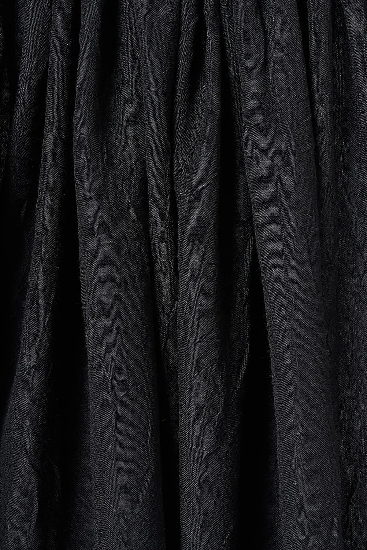 Crinkle Shawl Black