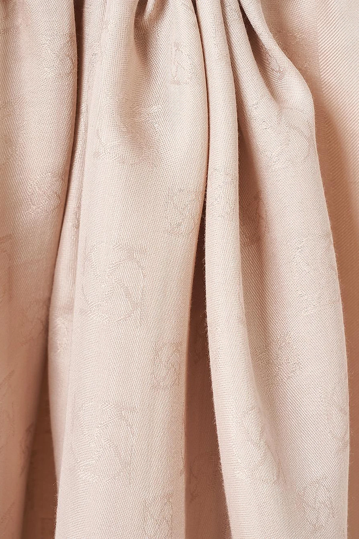 Monogram Patterned Viscose Shawl Stone