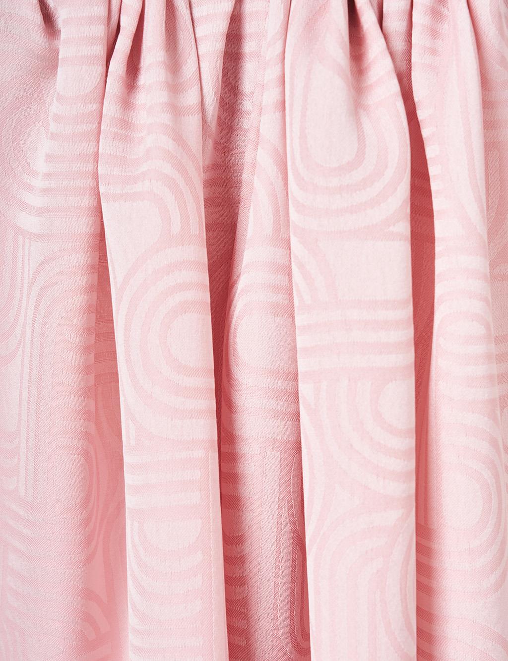 Geometric Pattern Shawl Powder Pink