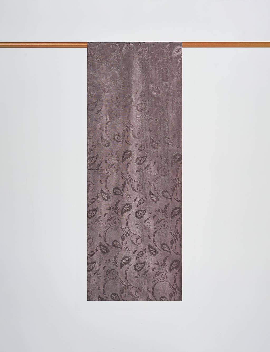 Leaf Pattern Lyocell Shawl Fume