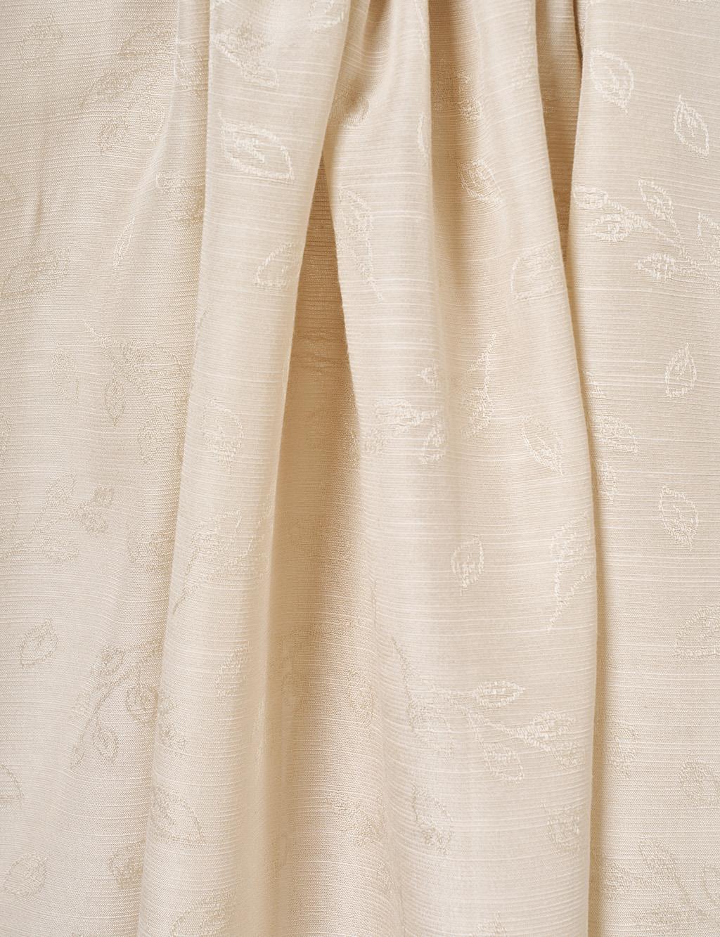 Floral Patterned Lyocell Shawl Stone