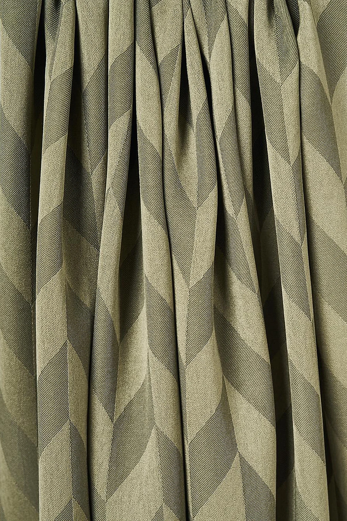 Herringbone Pattern Shawl Forest Green