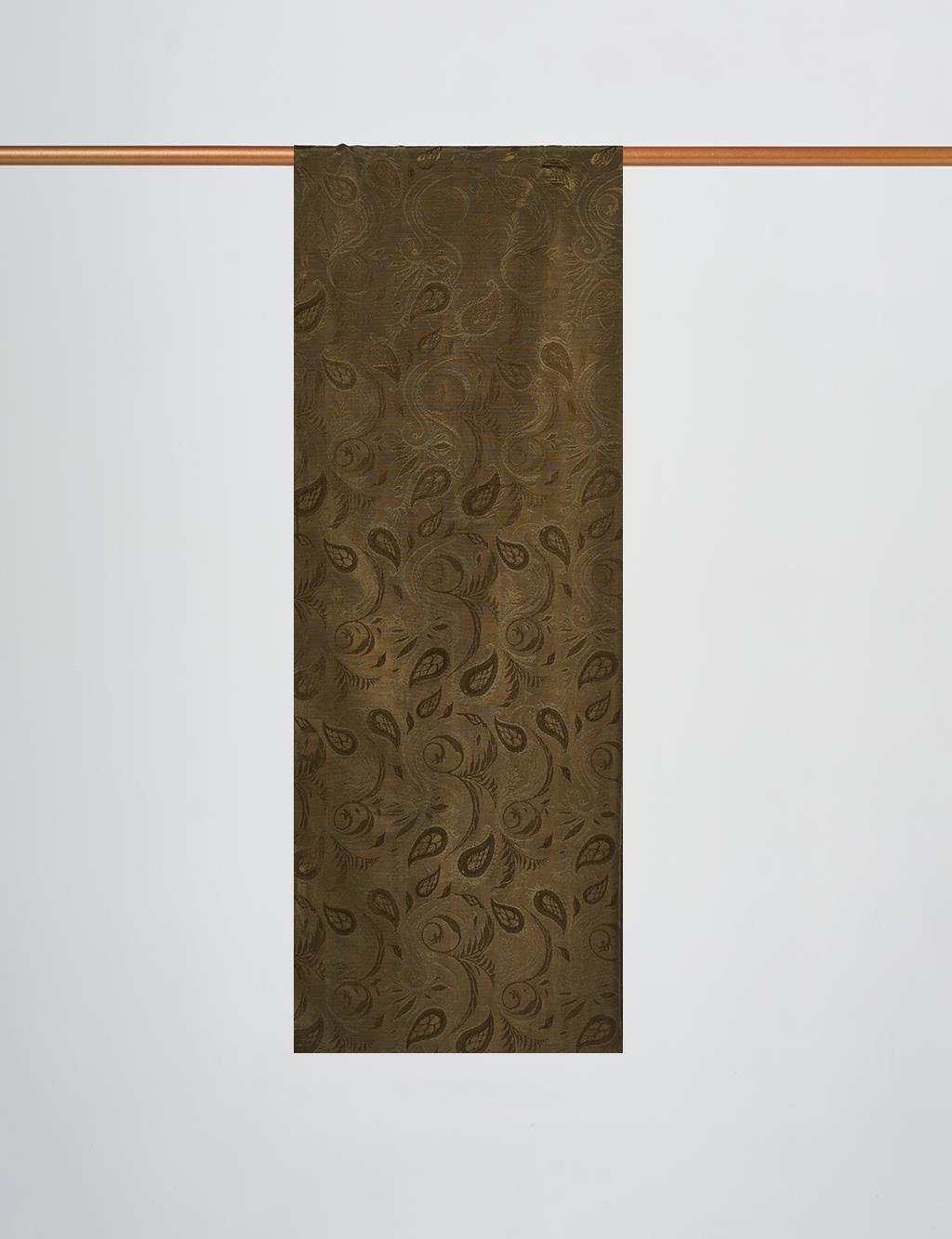 Leaf Pattern Lyocell Shawl Mint
