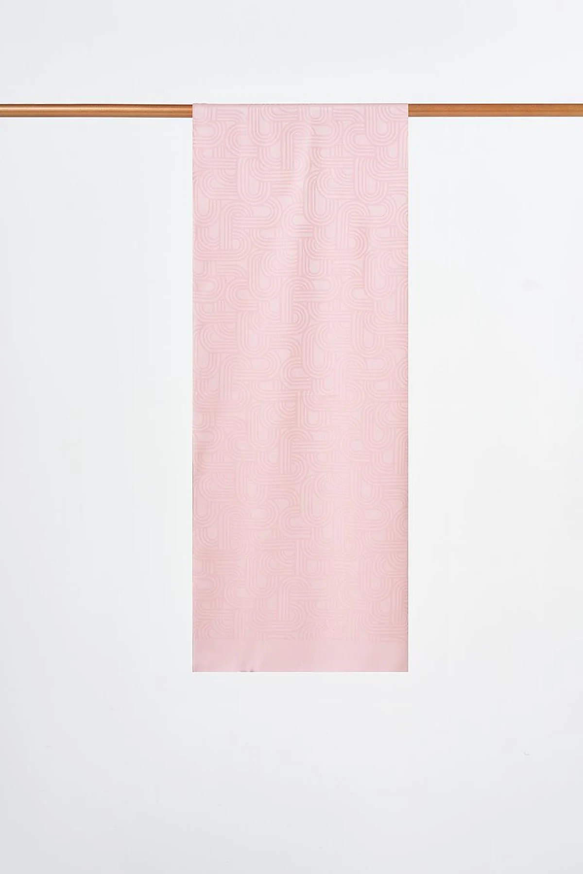 Geometric Pattern Shawl Powder Pink
