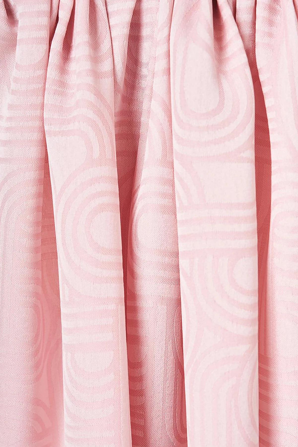 Geometric Pattern Shawl Powder Pink