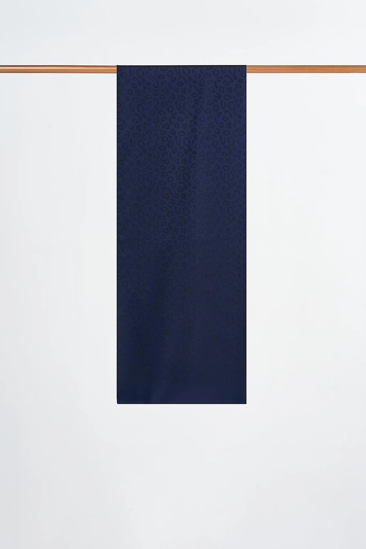 Leopard Pattern Shawl Navy