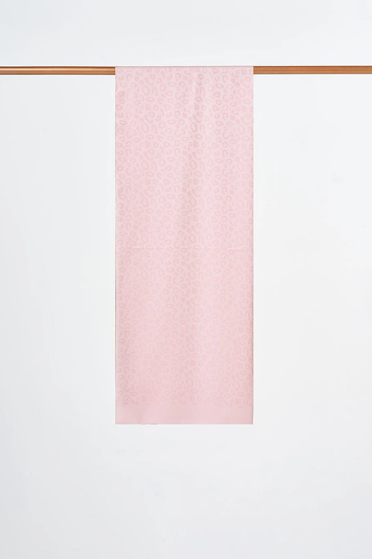 Leopard Pattern Shawl Powder Pink