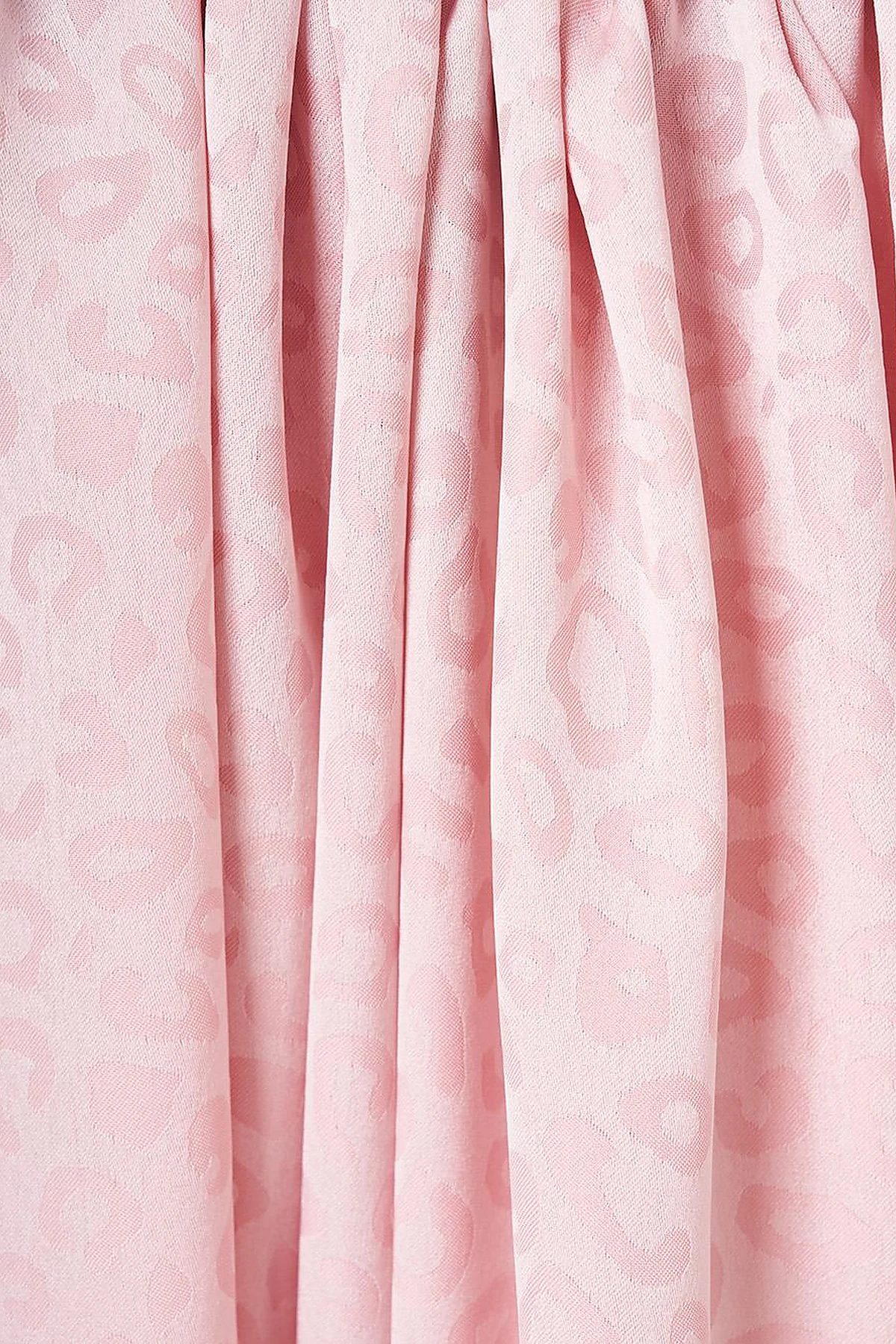 Leopard Pattern Shawl Powder Pink