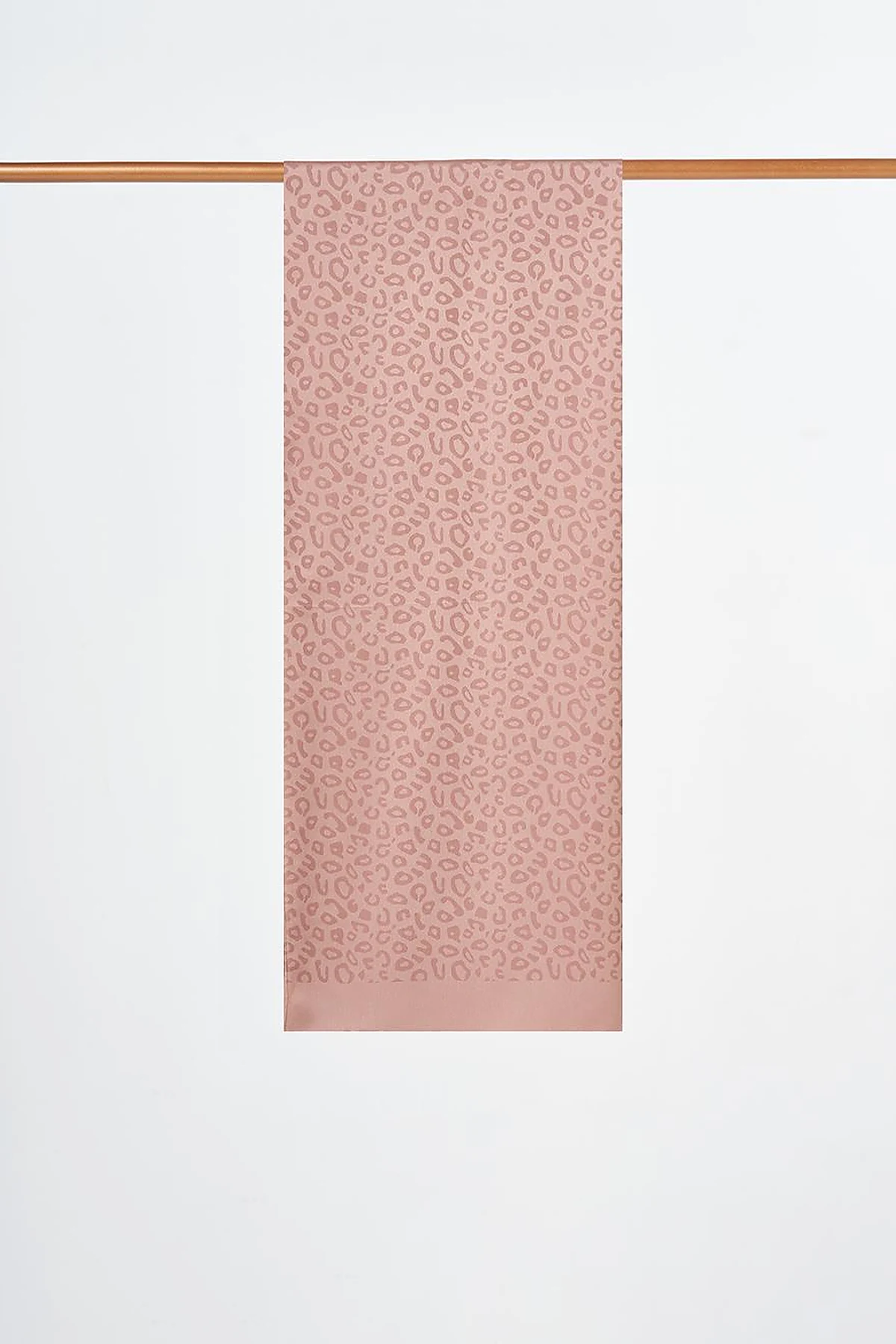 Leopard Pattern Shawl Milk Coffee