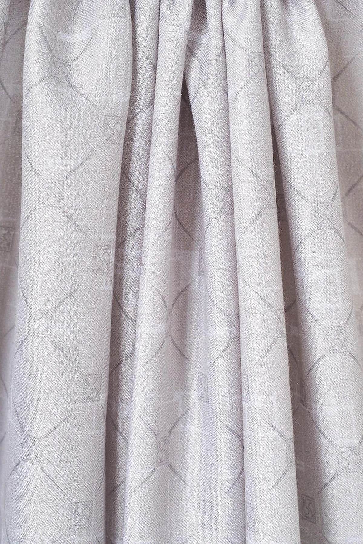 Monogram Patterned Shawl Stone