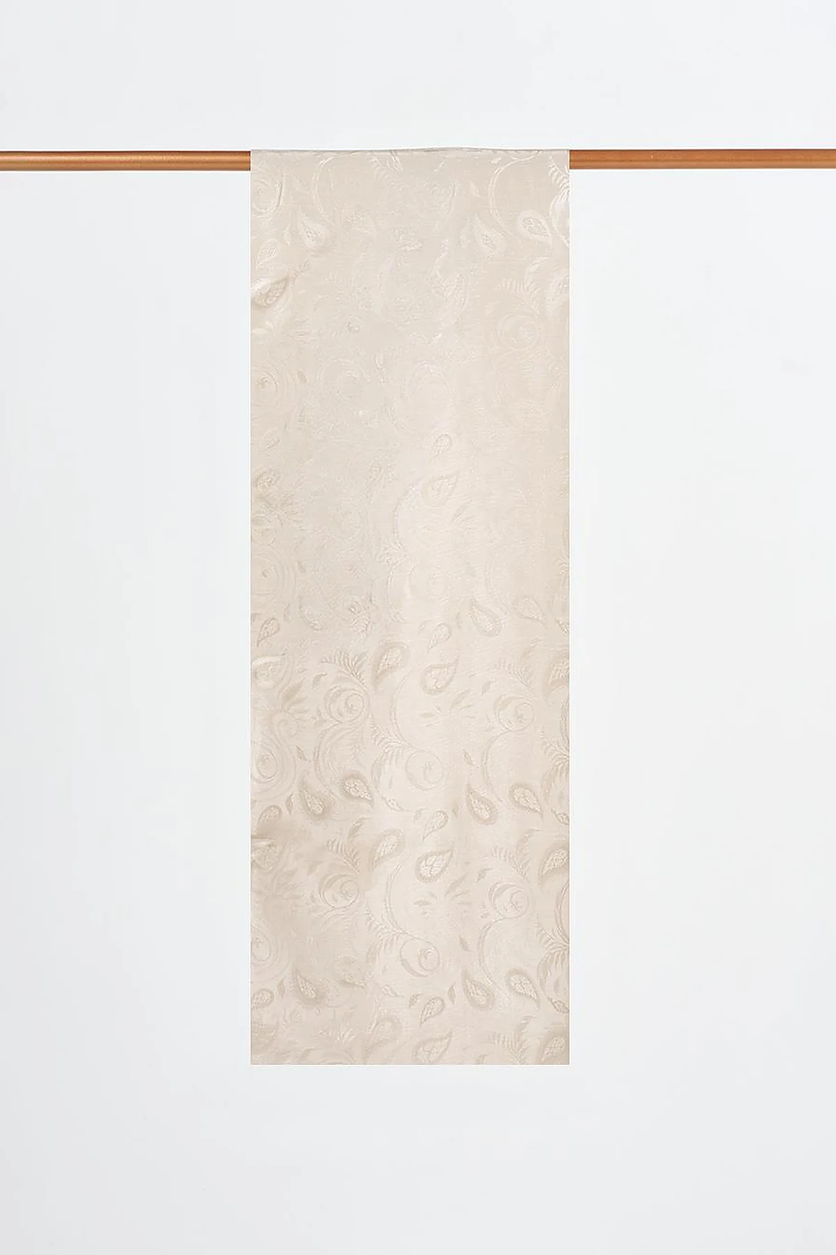 Leaf Pattern Lyocell Shawl Stone