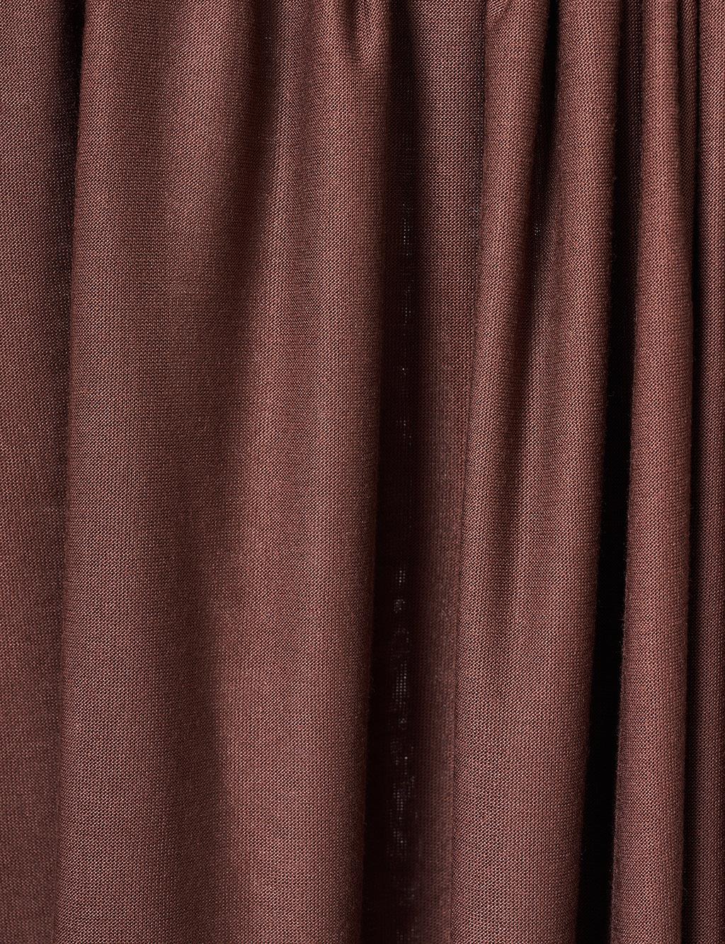 Jersey Scarf Chocolate 