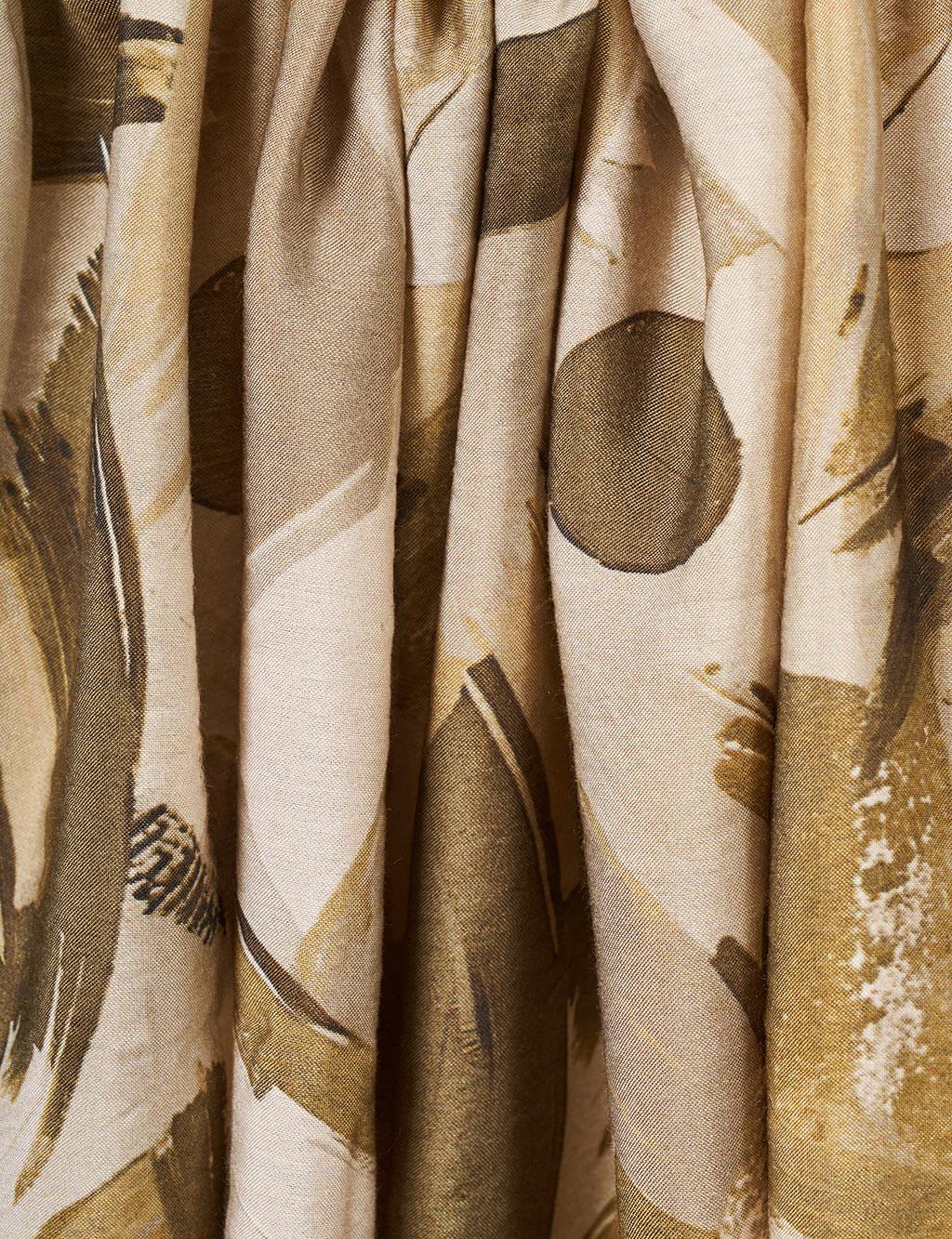 Abstract Brush Pattern Scarf Fig