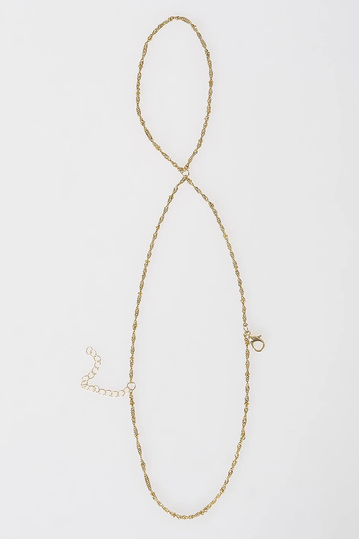 Serpent Hand Chain Bracelet Gold