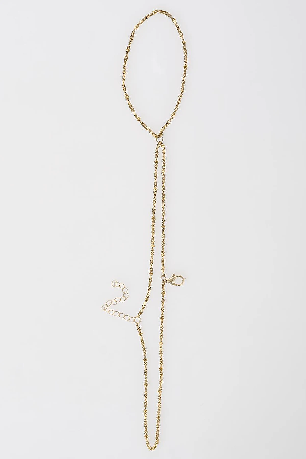 Serpent Hand Chain Bracelet Gold