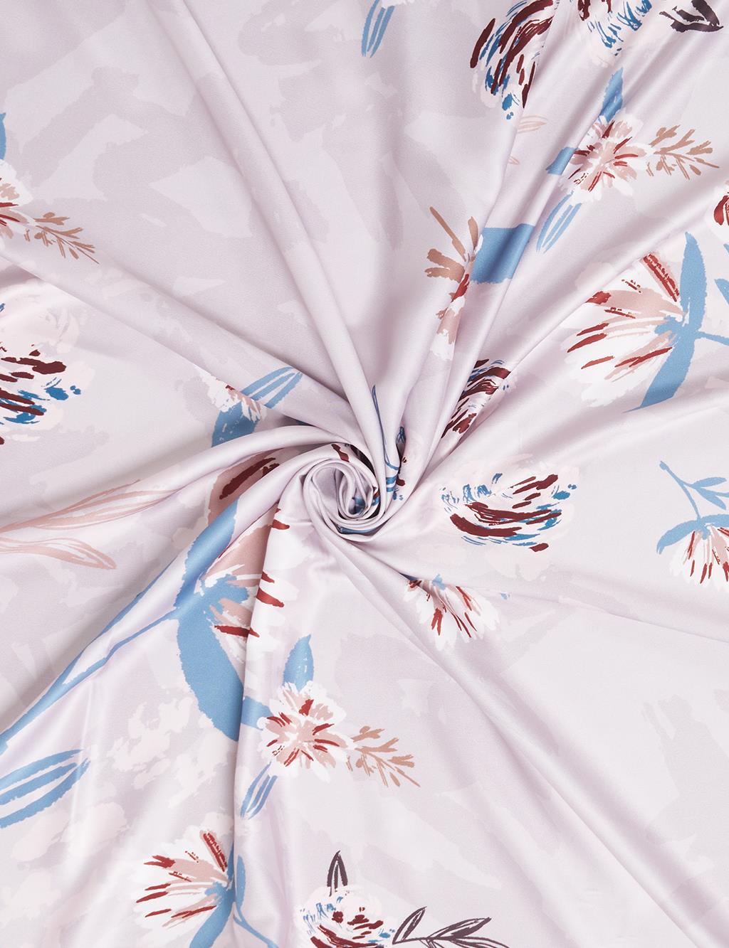 Floral Pattern Scarf Stone