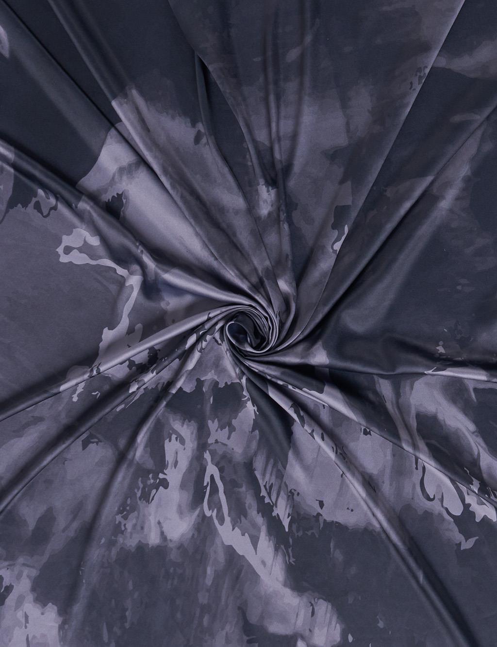 Paint Pattern Scarf Black