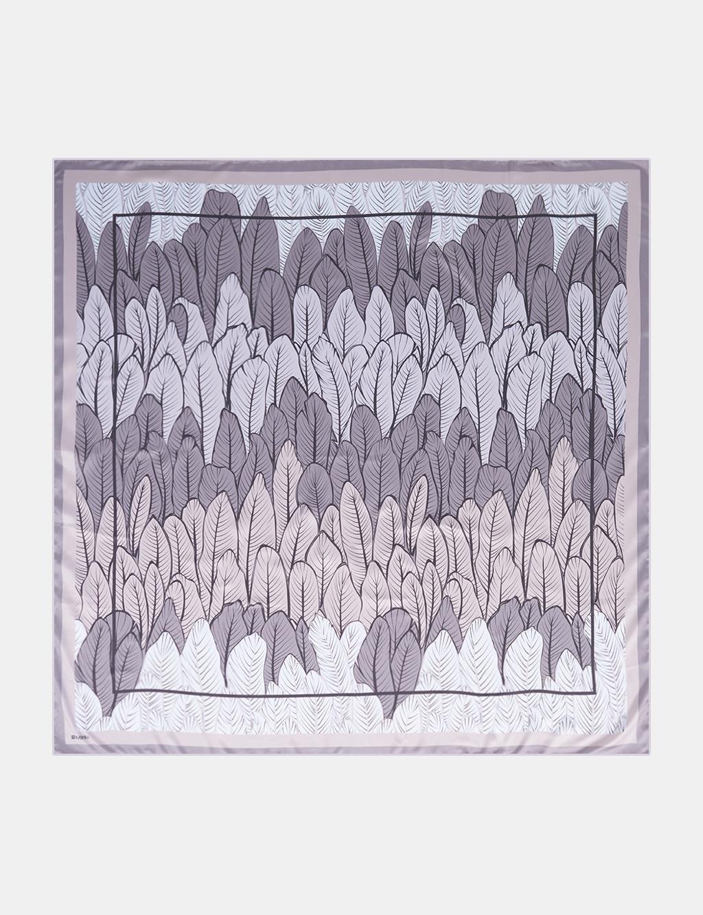 Leaf Pattern Scarf Stone